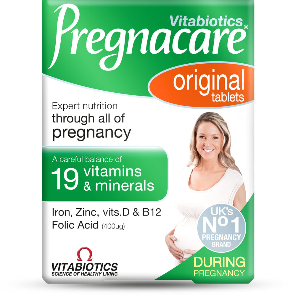 Vitabiotics Pregnacare Original 30 tablets bottle front view