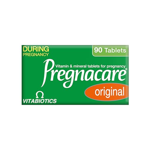 Vitabiotics Pregnacare Original 90 tablets product shot with branding