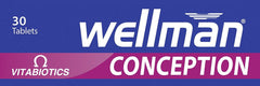 Wellman Conception tablets close-up