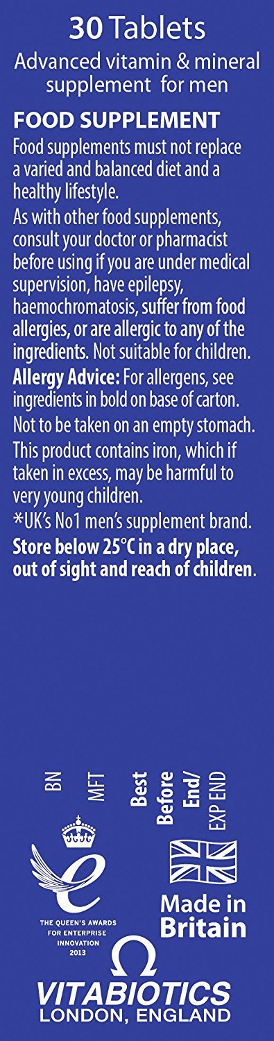 Nutritional information panel on Wellman Conception label