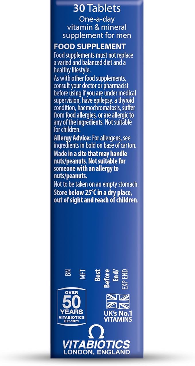 Close-up of Wellman Original tablets