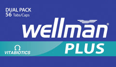 Wellman Plus Omega 3-6-9 capsules close-up