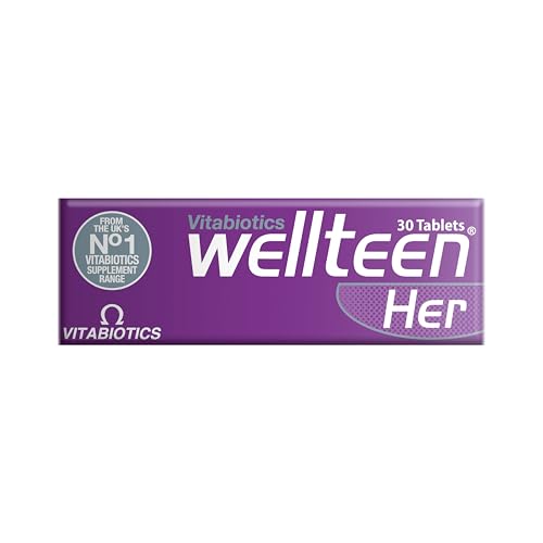 Wellteen Her packaging and bottle label