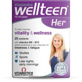 Vitabiotics Wellteen Her bottle for teenagers and young women (ages 13-19)