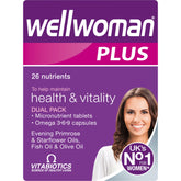 Vitabiotics Wellwoman Plus 56 capsules box front