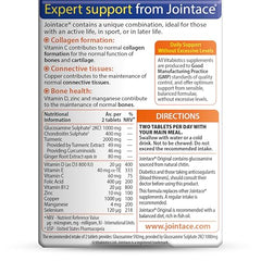Tablets dispensed from Jointace bottle