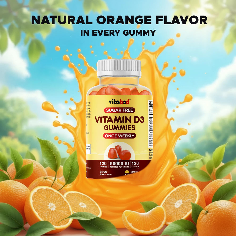 Non-GMO badge on Vitabod D3 Gummies