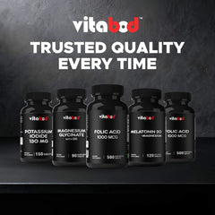 Non-GMO gluten-free folic acid tablets