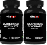 Vitabod Magnesium Glycinate bottle – 2-pack, 90 vegetarian tablets