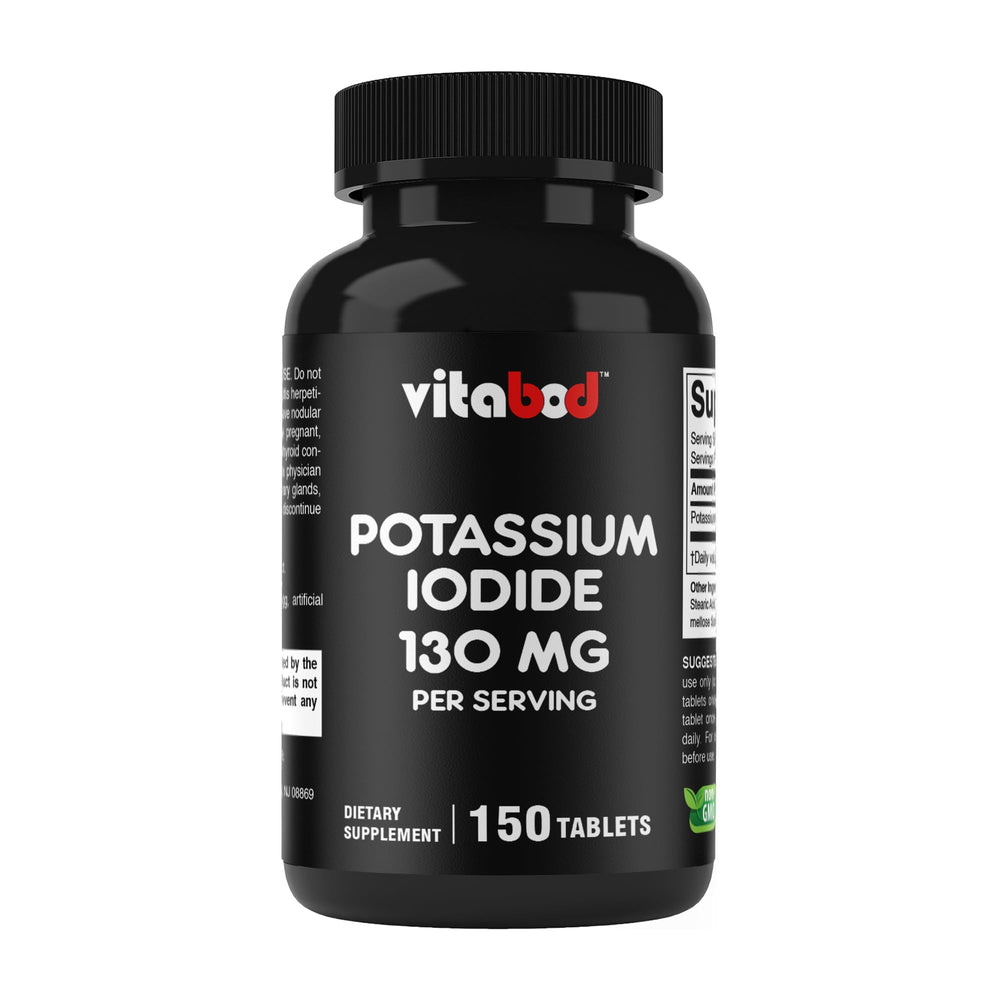 Vitabod Potassium Iodide bottle front view