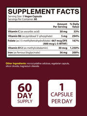 Stomach-friendly iron formula designed for gentle digestion