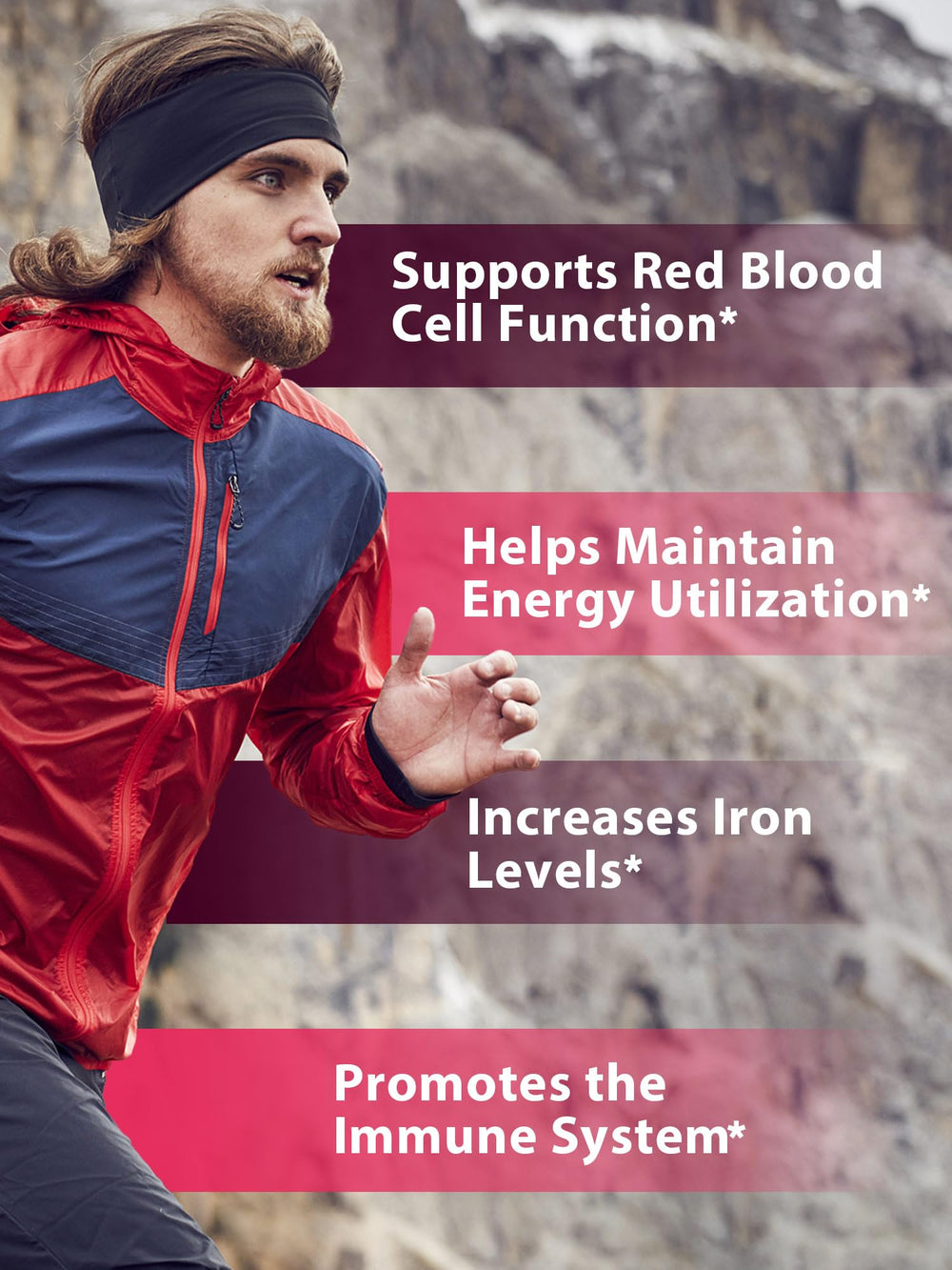 Graphic illustrating iron absorption with vitamin C