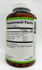 Close-up of BioCell Collagen II and Hyaluronic Acid ingredients