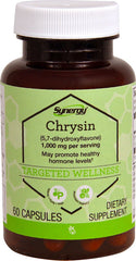 Vitacost Synergy Chrysin 1000 mg per serving — 60 capsules bottle