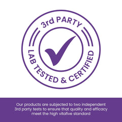 Third-party tested Vitafive melatonin gummies quality assurance