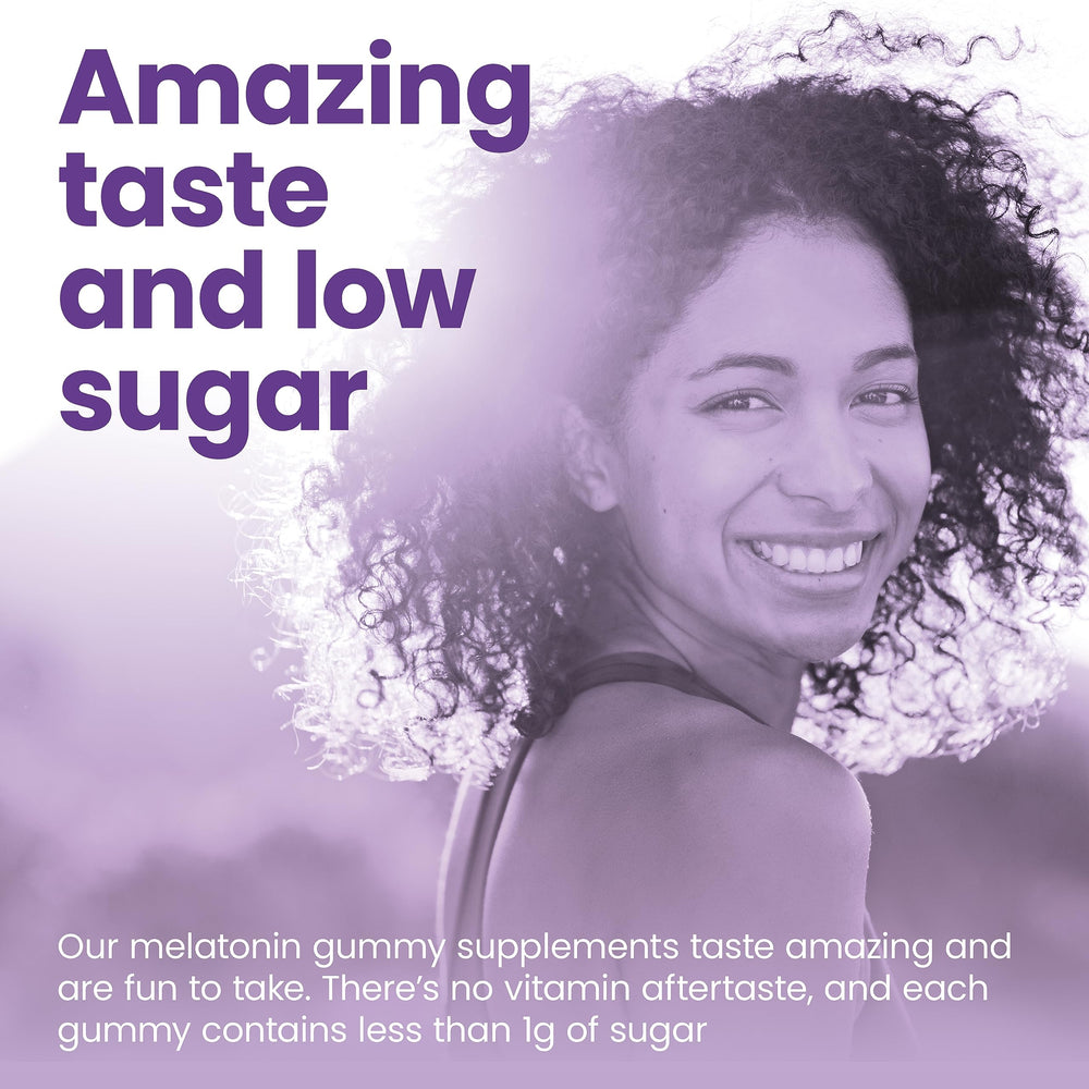 Ingredients highlight: vegan and gluten-free melatonin gummies