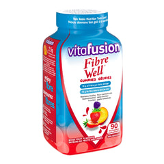 Serving size and fiber information on packaging