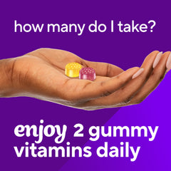 Vitafusion Omega-3 Gummy bottle and 120-count packaging.