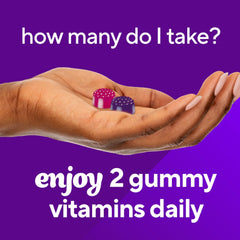Vitafusion Women’s Sugar Free packaging highlights keto-friendly sugar-free option.