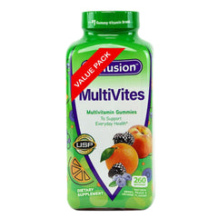 Vitafusions MultiVites Gummies 260-count bottle with Seven Days Pills case (Pack of 1)