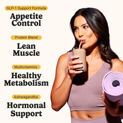 VitaHustle ONE superfood greens and fruits image suggests vibrant daily nutrition.