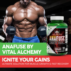 Vital Alchemy Anafuse capsules close-up for daily vegan use and recovery support