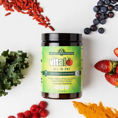 Ingredients label highlighting 78 natural ingredients
