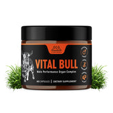 Vital Bull Beef Organ supplement bottle with capsules