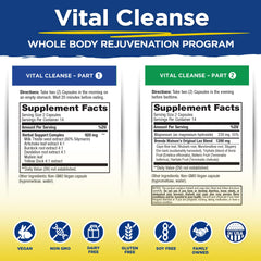 Vital Cleanse 14-day kit layout