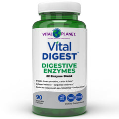 Vital Digest Ultra Max bottle with 90 capsules label
