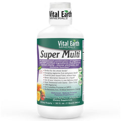 Vital Earth Minerals Super Multi 32oz bottle foreground