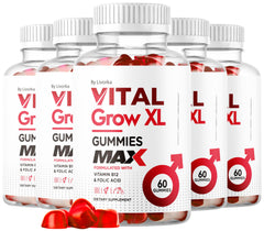 Vital Grow XL Male Gummies bottle and packaging