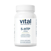 Vital Nutrients 5-HTP 100mg bottle with label