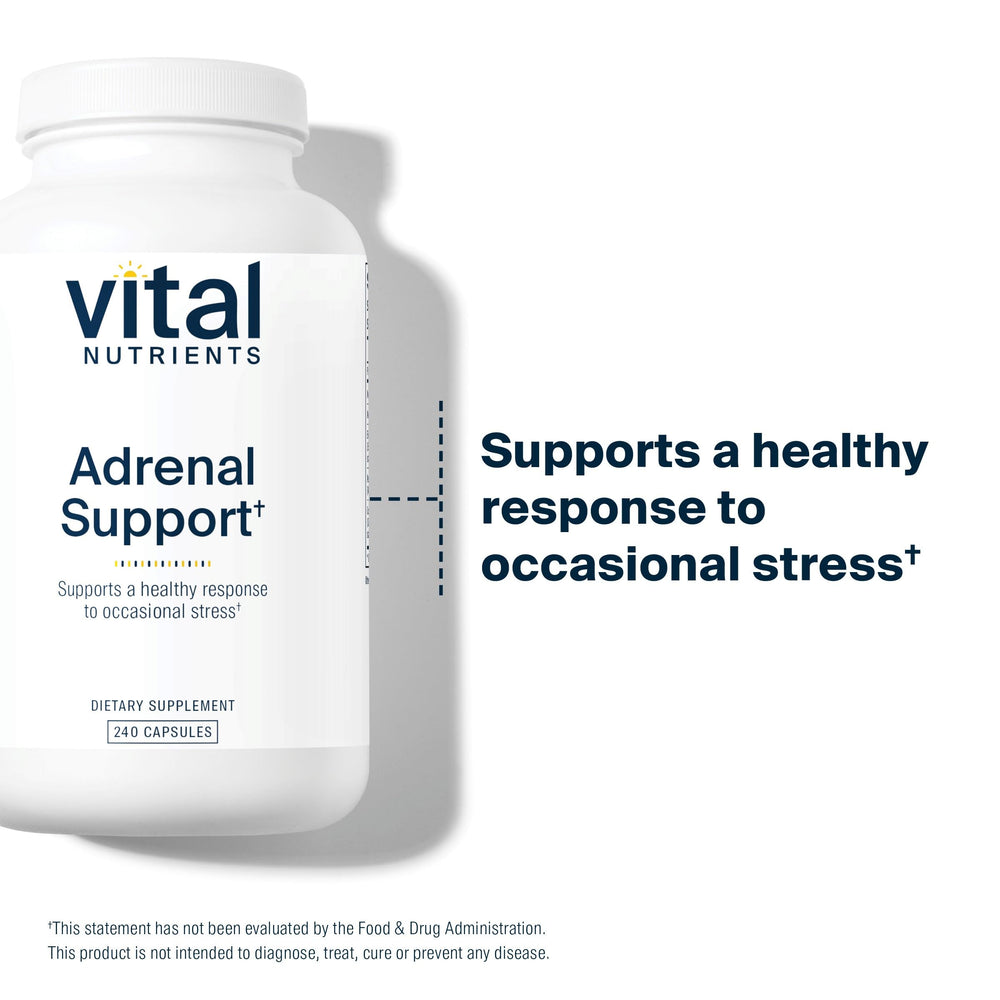 Gluten-free dairy-free soy-free adrenal support formula