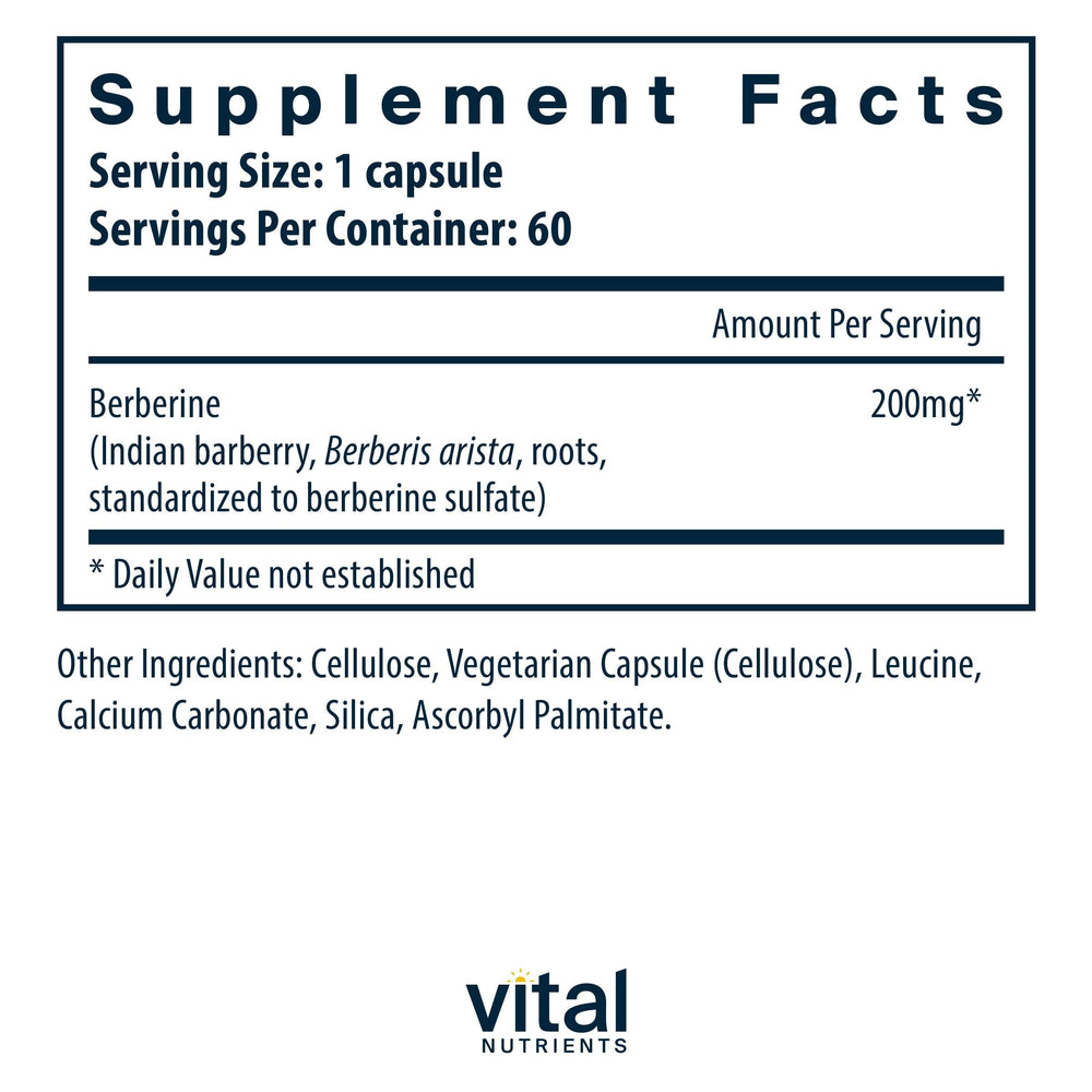 Berberine supports heart and gut health illustration