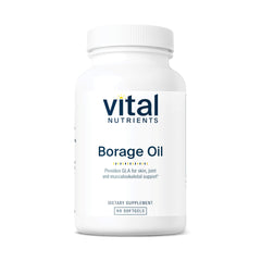 Vital Nutrients Borage Oil 1000mg softgels bottle