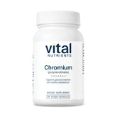 Bottle of Vital Nutrients Chromium Polynicotinate 200mcg 90 capsules