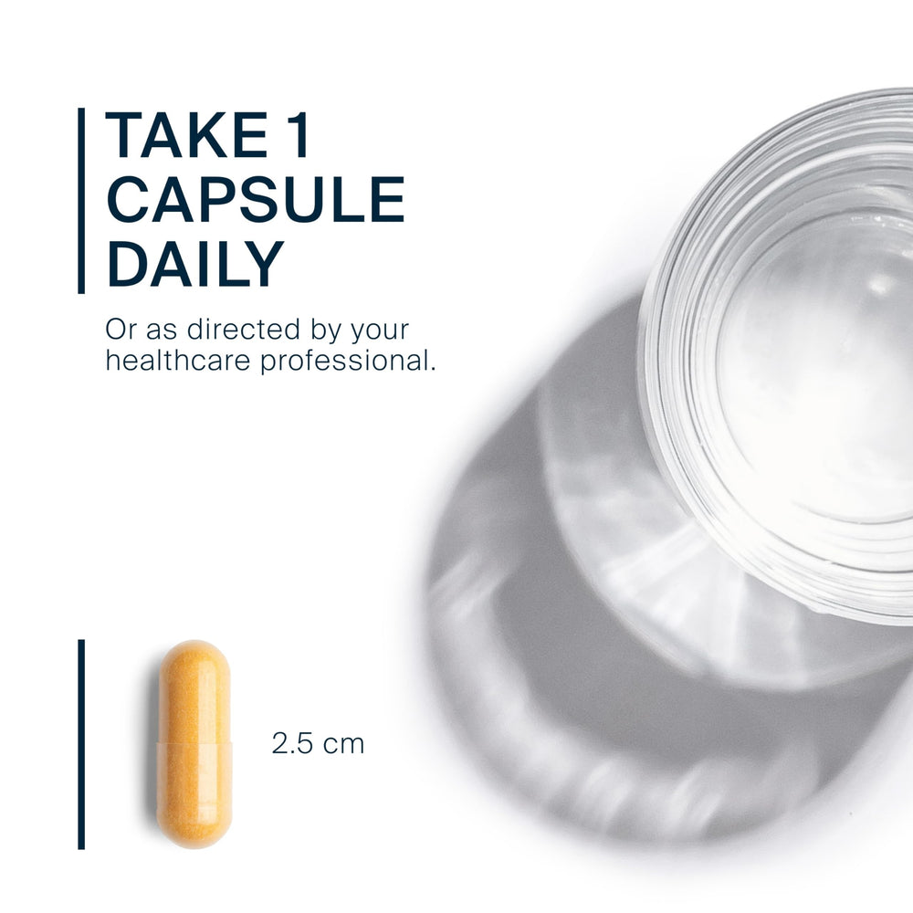 CoQ10 300mg bottle label close up