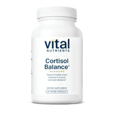 Vital Nutrients Cortisol Balance bottle and label
