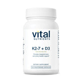 Vital Nutrients Vitamin D3 + K2 2000 IU bottle label