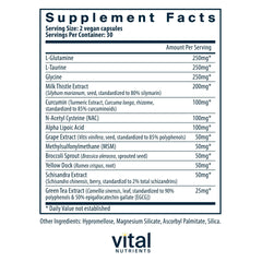Milk thistle and curcumin among Detox Formula ingredients