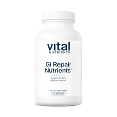 Vital Nutrients GI Repair Nutrients bottle front highlighting gut support for daily wellness
