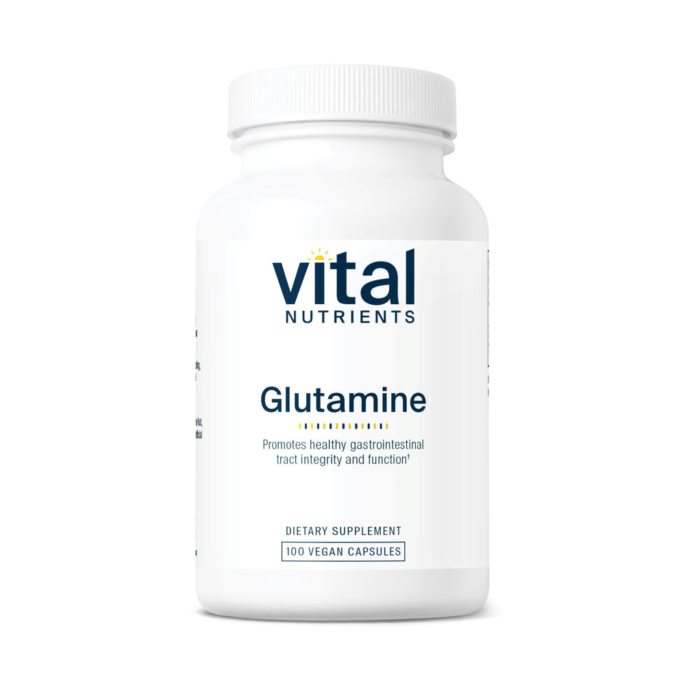 Vital Nutrients Glutamine bottle with 90 capsules
