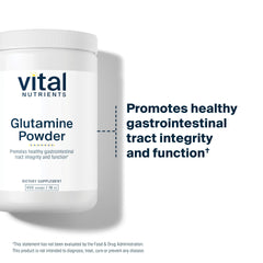 Vital Nutrients Glutamine Powder packaging and bottle