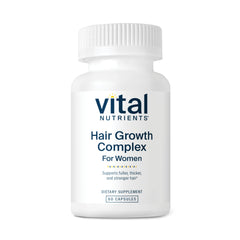 Front label of Vital Nutrients Hair Growth Vitamins Complex for Women