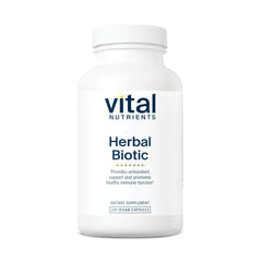 Vital Nutrients Herbal Biotic bottle label