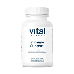 Vital Nutrients Immune Support bottle with label and capsules