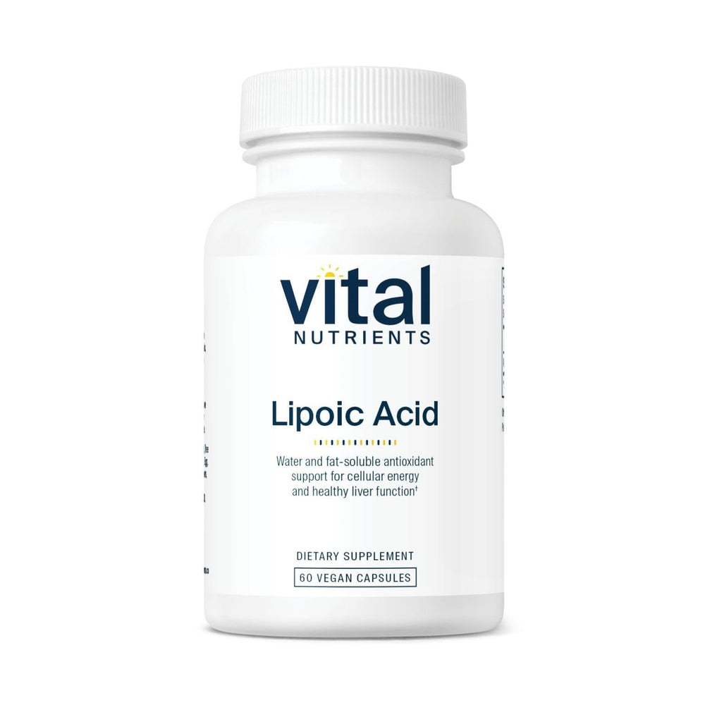 Vital Nutrients Lipoic Acid 300mg bottle front view