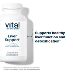 Liver Support bottle and capsule pack shot