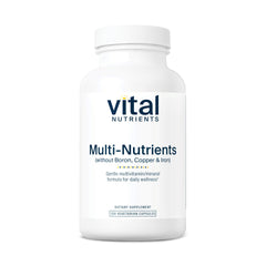 Vital Nutrients Multi-Nutrients 5 bottle label